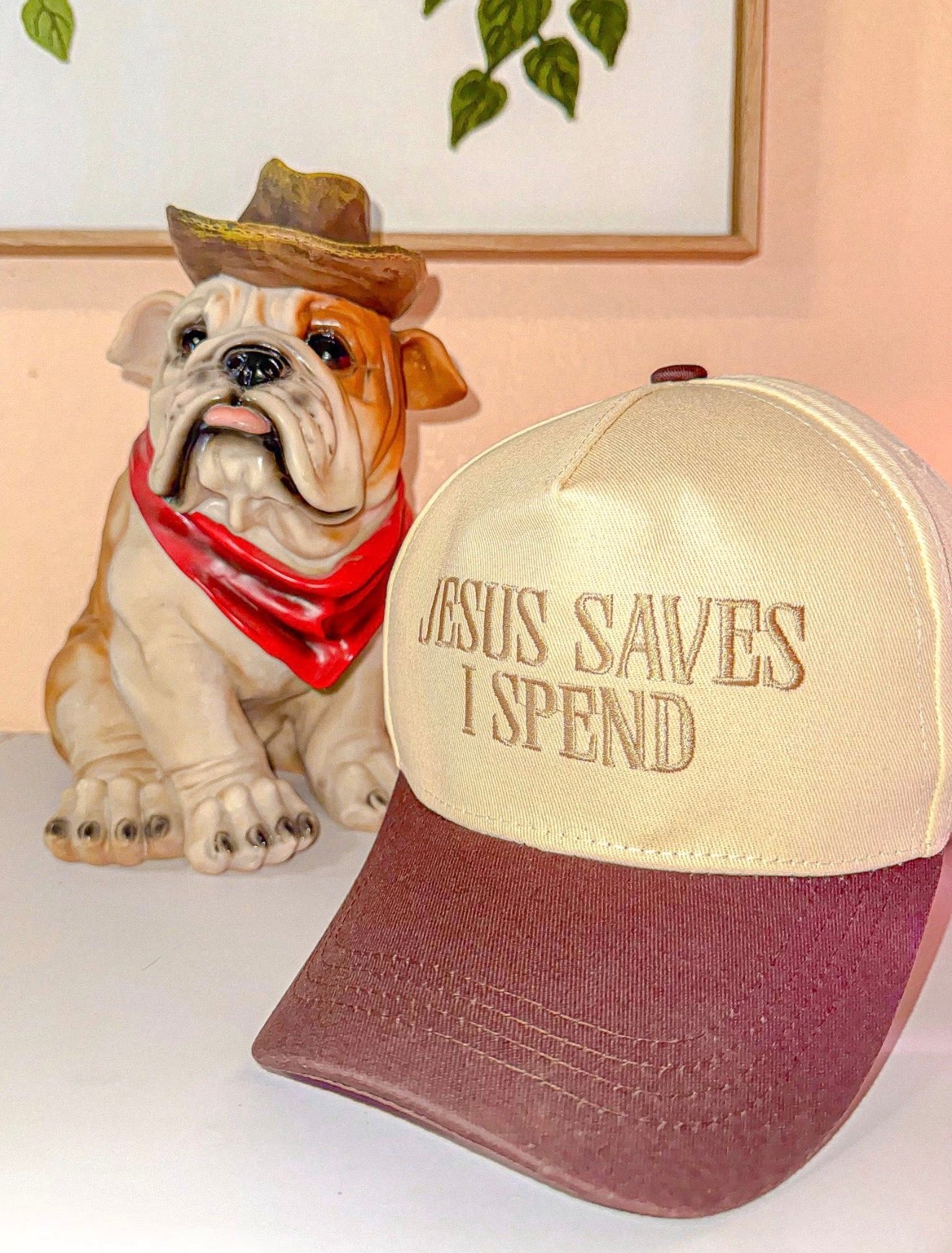 JESUS SAVES I SPEND